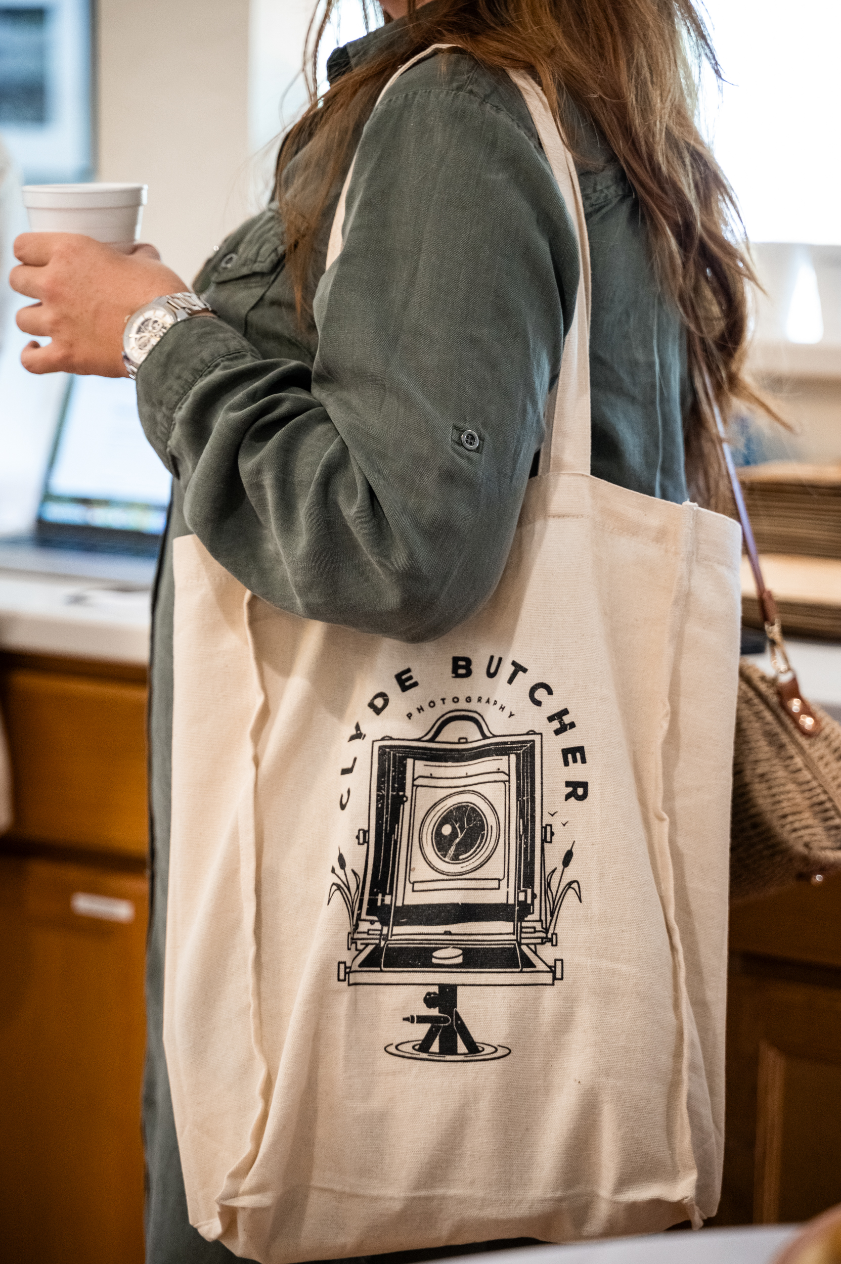 Camera Reusable Canvas Bag