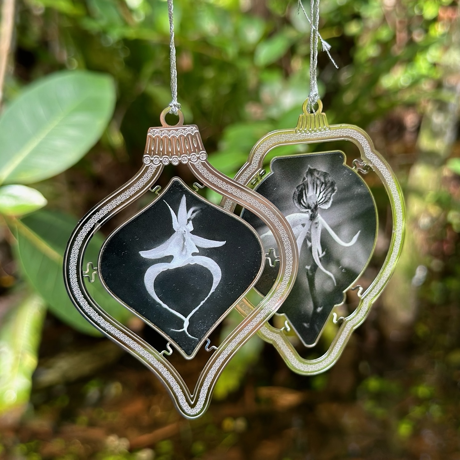 Orchid Ornament Set